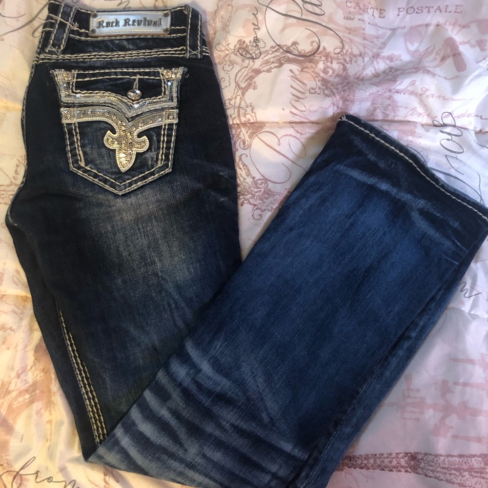 Women’s rock revival jeans